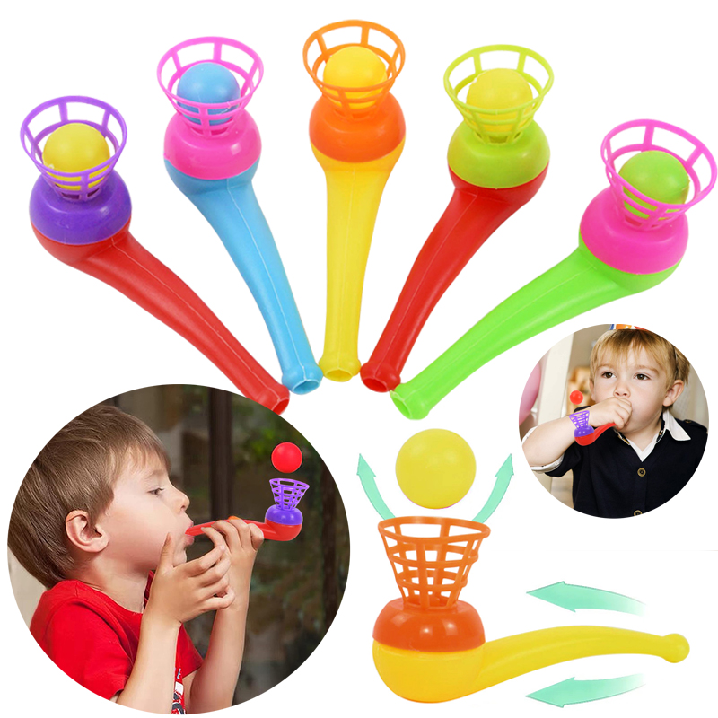 Party Games Easter - 6/12Pcs Magic Blowing Pipe Floating Ball