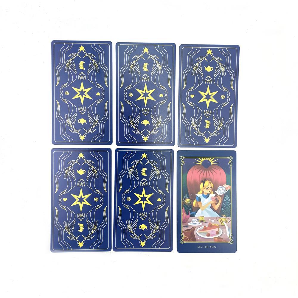 Alice in Wonderland Tarot Deck - Party Games Alice In Wonderland 评论和价格