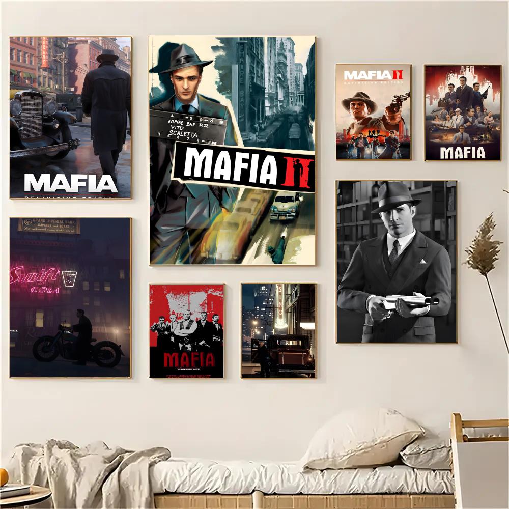 Game M-Mafia Poster Self-adhes - Party Games Mafia 评论和价格