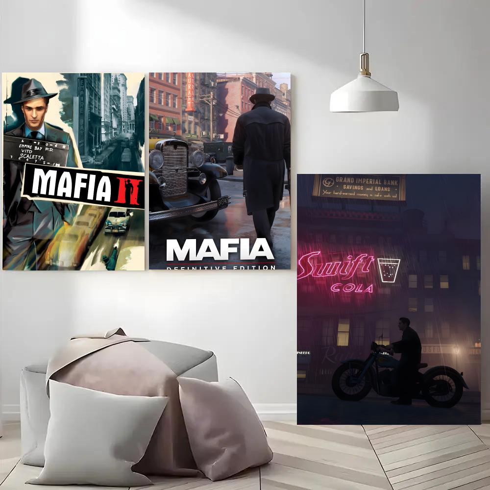 Game M-Mafia Poster Self-adhes - Party Games Mafia 评论和价格