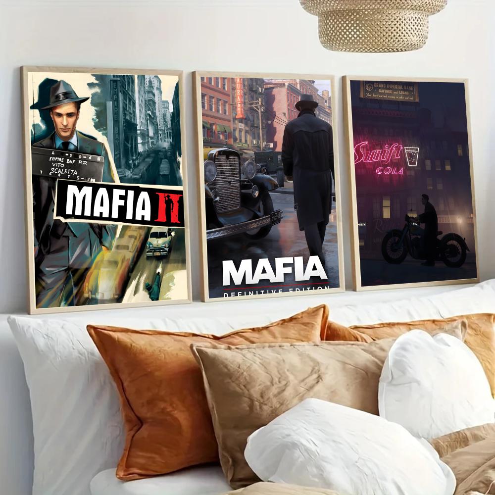 Game M-Mafia Poster Self-adhes - Party Games Mafia 评论和价格