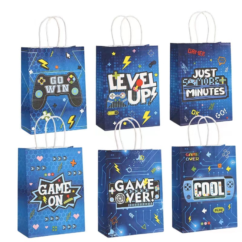 6/24Pcs Video Game on Theme Pa - Party Games Easter 评论和价格