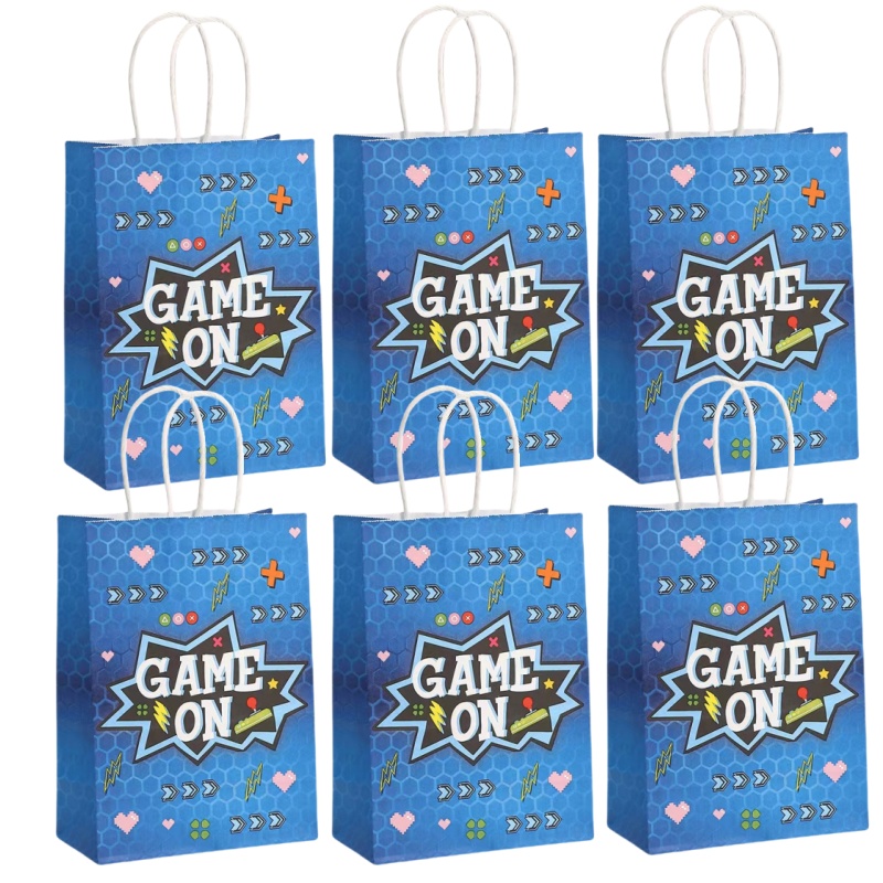 6/24Pcs Video Game on Theme Pa - Party Games Easter 评论和价格