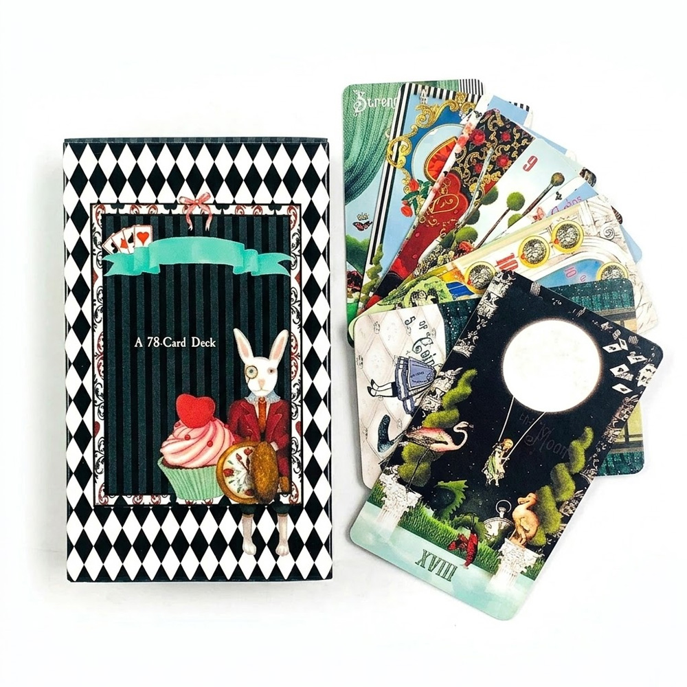 78-Card Alice in Wonderland Ta - Party Games Alice In Wonderland 评论和价格