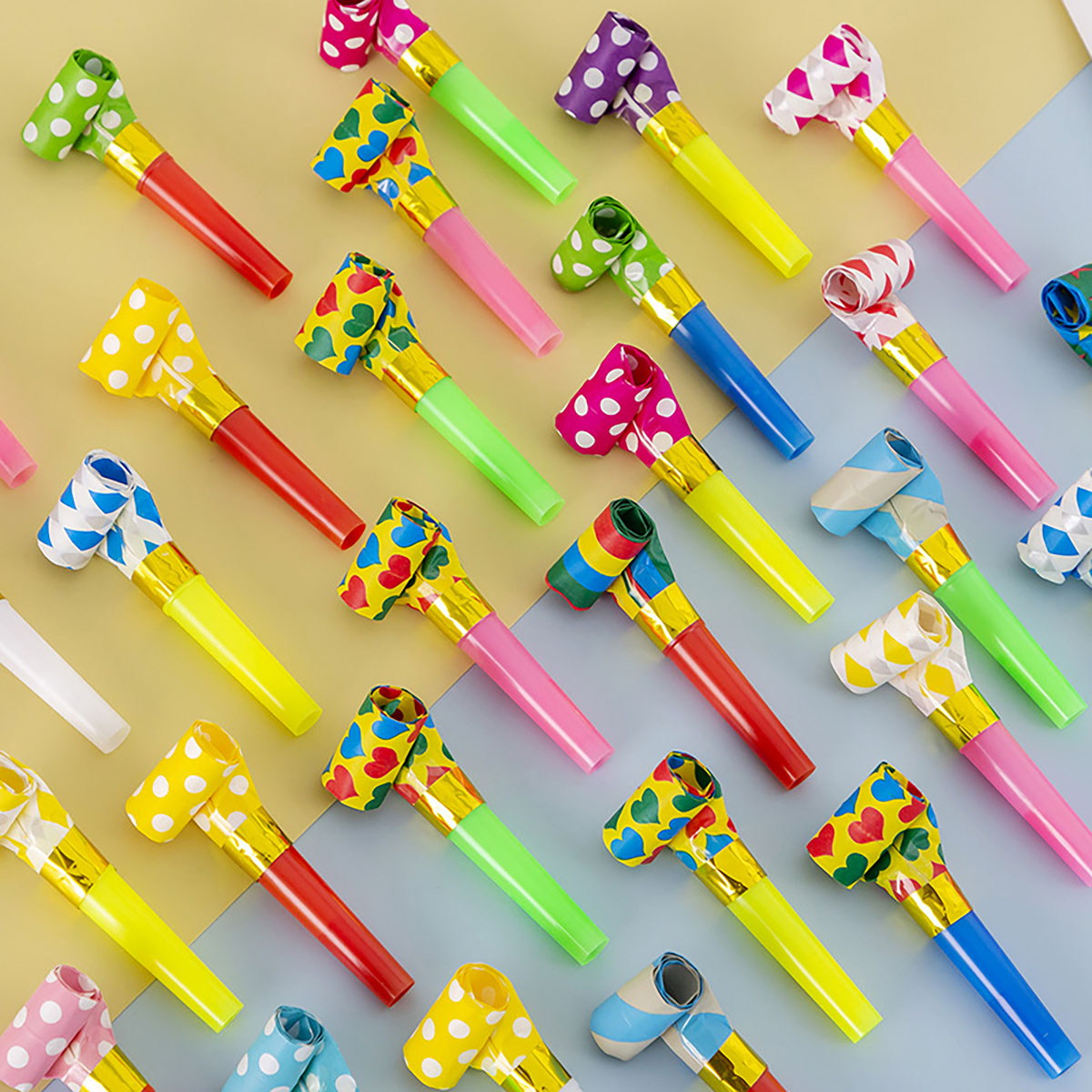30PCS Colorful Whistles Toy Fu - Party Games Easter 评论和价格