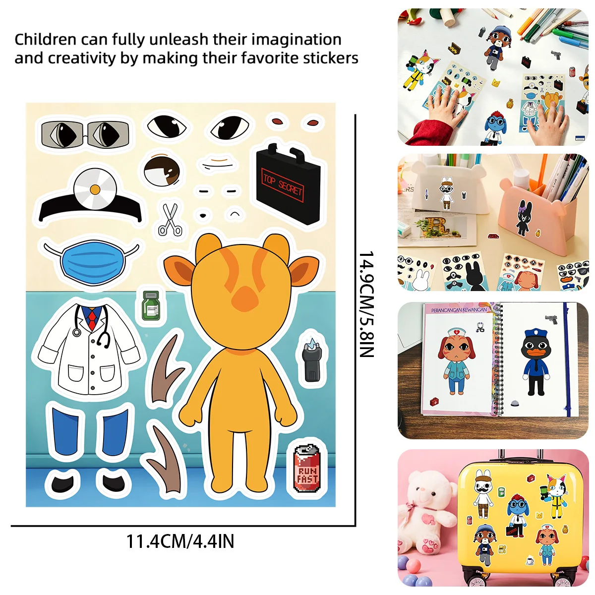 8Pcs/Set Animal Hospital Puzzl - Party Games Good 评论和价格