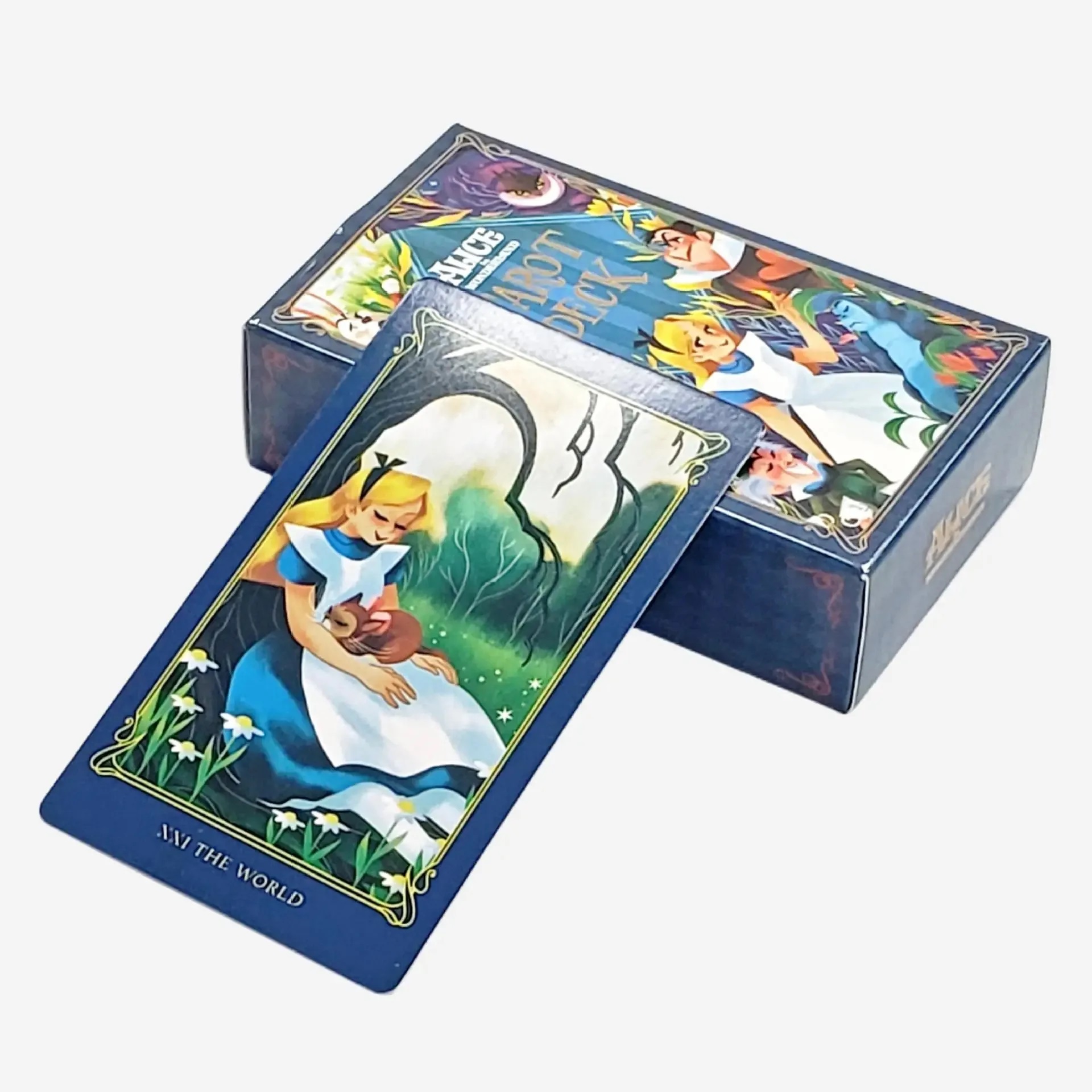 Alice in Wonderland Tarot Deck - Party Games Alice In Wonderland 评论和价格