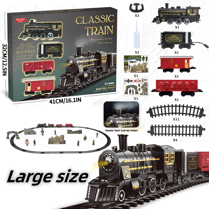 Kids Electric Steam Train Toy  - Party Games Steam 评论和价格