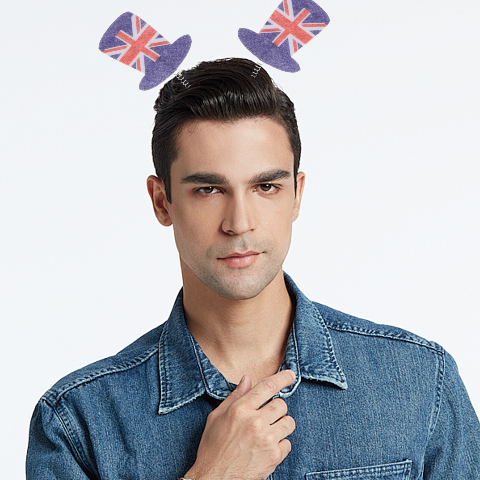 Uk Flag Headband British Celeb - Party Games Uk 评论和价格