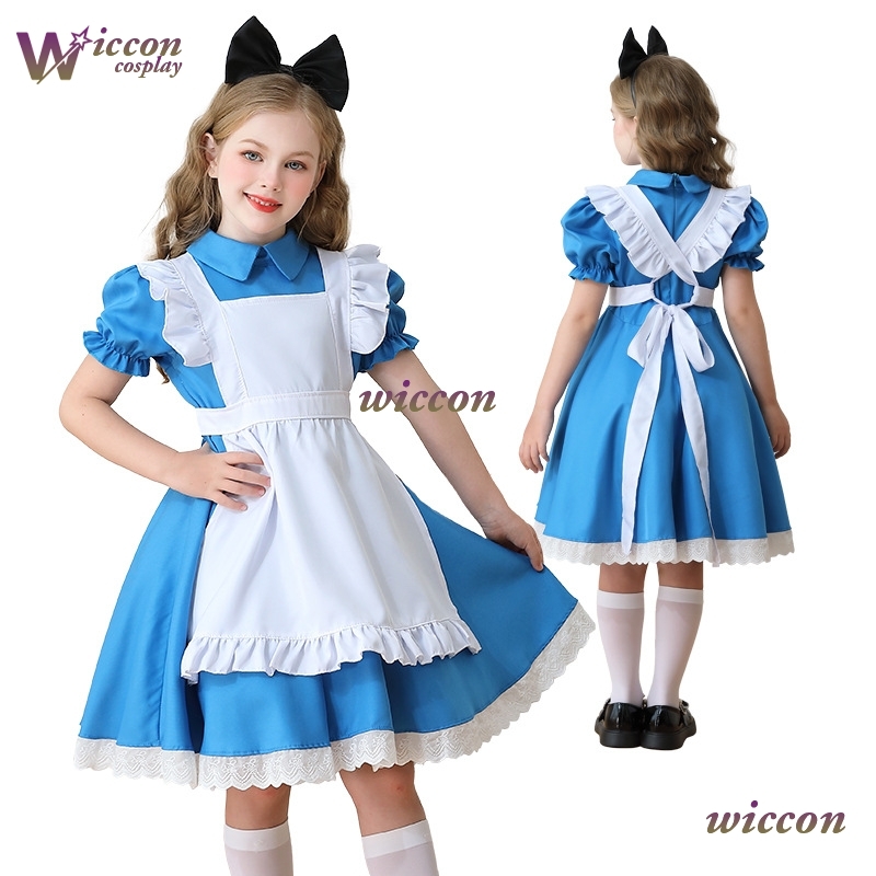 OHaYo Children Girls Blue Alic - Party Games Alice In Wonderland 评论和价格