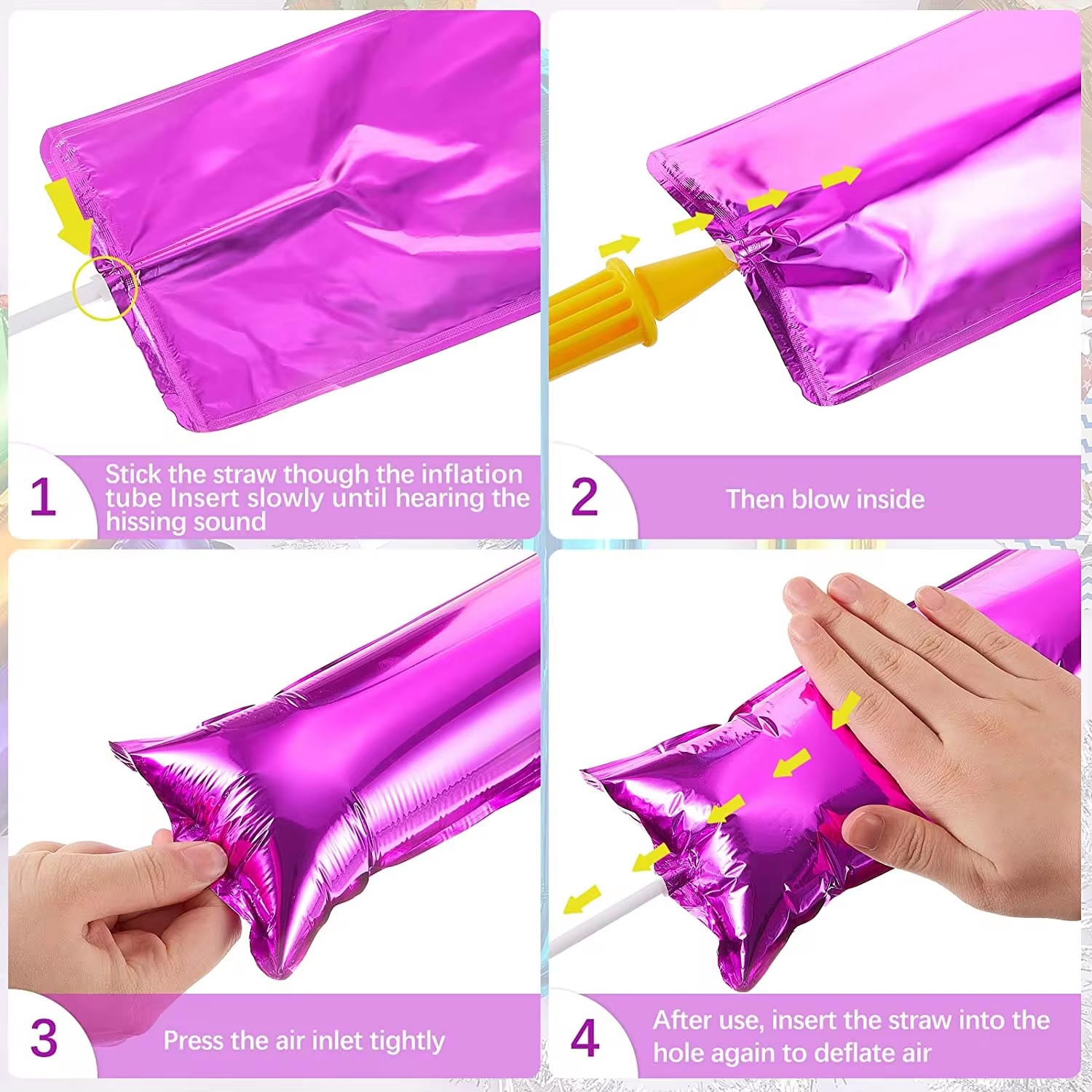 10/30pc Aluminum Film Inflatab - Party Games Easter 评论和价格