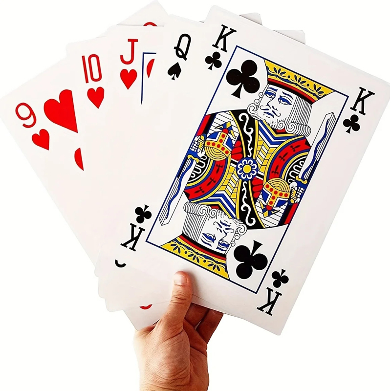 Oversized Playing Cards Jumbo  - Party Games Juego 评论和价格