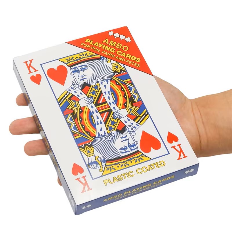 Oversized Playing Cards Jumbo  - Party Games Juego 评论和价格