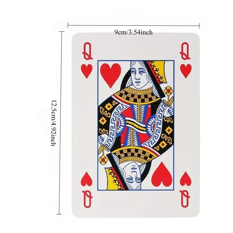 Oversized Playing Cards Jumbo  - Party Games Juego 评论和价格